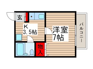 サンモ－ル松戸の物件間取画像